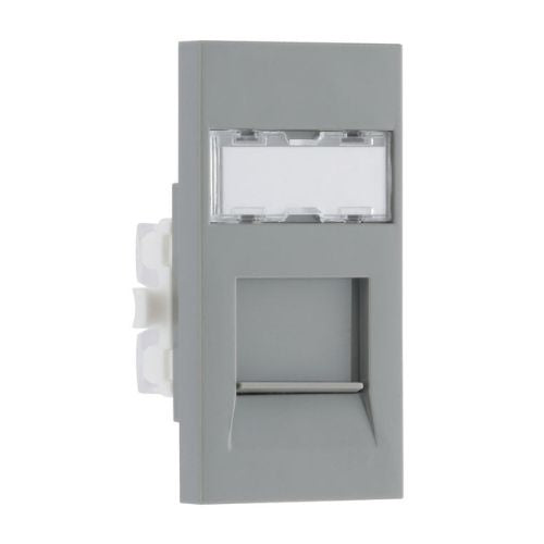 BG Nexus Grey EMRJ45C6G CAT6 RJ45 Outlet Euro Module IDC Data Socket Ethernet