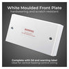 BG 906 Moulded Square Edge | White | 10 Way Connection Unit
