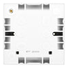 BG 977 Moulded Square Edge | White | 45mm | 1 Gang Surface Box
