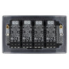 BG Nexus Matt Black 200W 2 Way Quadruple Trailing Edge Dimmer Switch NFB84 with 25mm Steel Back Box