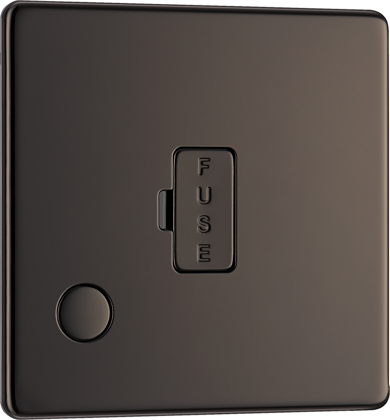 BG FBN55 Nexus Screwless Flat-Plate Unswitched Fused Connection Spur Unit Flex