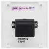 BG EMHDMIW White 2 Module Euro Module 1.4 HDMI Outlet