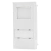 BG Nexus White EMRJ45C5EW CAT5E RJ45 Outlet Euro Module IDC Data Socket Ethernet