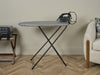 Corby Berkshire Ironing Centre in Light Grey with Sherwood 2000W Steam Iron - UK Plug
