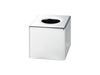 Corby Devon Cube Tissue Box Cover in Chrome