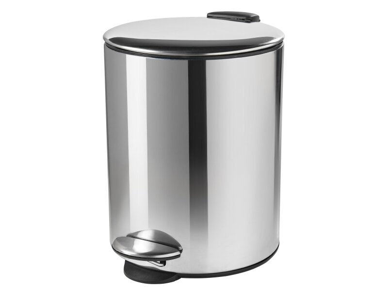 Corby Selby 5L Pedal Bin in Polished Steel
