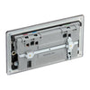 BG Screwless Black Nickel 13A Double USB 45W A+C Ports FBN22UAC45B
