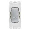 BG RRTDBS Brushed Steel 20 Amp Double Pole Appliance Grid Switch Labelled Tumble Dryer