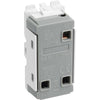 BG R12C Nexus Grid White 20A 20AX 2 Way 1 Pole Centre-Off Switch Module
