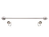 Corby Harrogate Towel Rail in Polished Steel