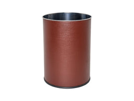 Corby Bedroom Bin in Luxury Burgundy Vinyl, 7L - Case Qty 6