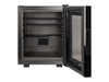 Corby Eton 20L Glass Minibar in Black with Black interior - UK Plug