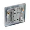 BG MC531 Metal Clad | 1 Gang 20A Flex Outlet Neon Switch