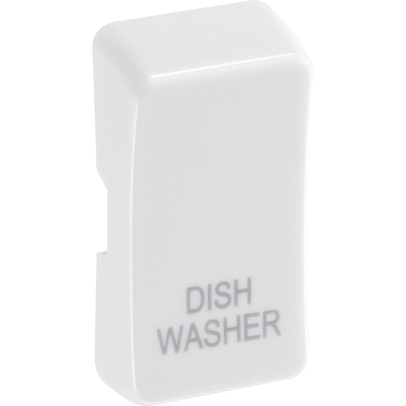 BG RRDWW Nexus Grid | White | 'DISH WASHER' Rocker