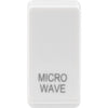 BG RRMWW Nexus Grid | White | 'MICROWAVE' Rocker