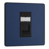 BG Evolve Matt Blue RJ45 Cat6 Single Data Outlet PCDDBRJ451B with 25mm Steel Back Box