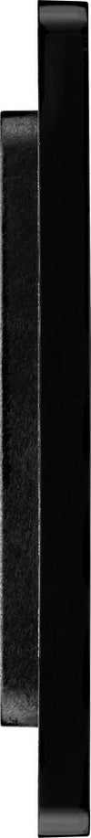 BG Evolve PCDMB95B Double Blank Plate - Matt Black (Black)