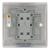 BG Nexus Antique Brass 20A 16AX Intermediate Light Switch NAB13 with 35mm Steel Back Box