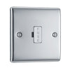 BG Nexus Polished Chrome 13A Unswitched Fused Connection Unit NPC54 with 35mm Steel Back Box