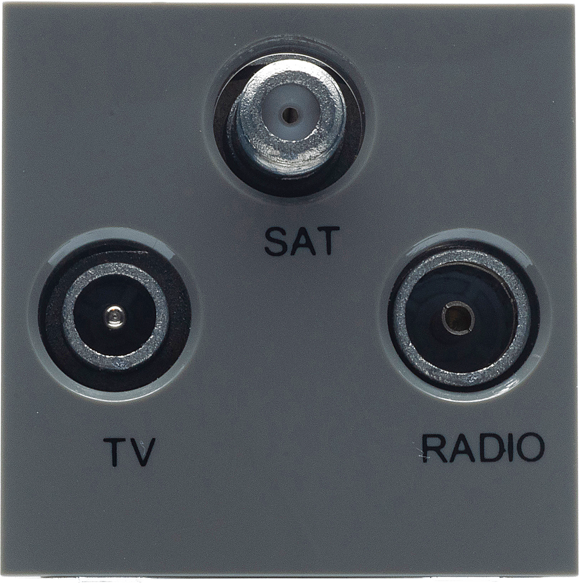 BG Nexus Grey EMTVFMSATG Triplexed TV/ FM DAB/ SAT TV Outlet Euro ...