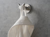 Corby Harrogate Double Clothes Hook in Polished Steel