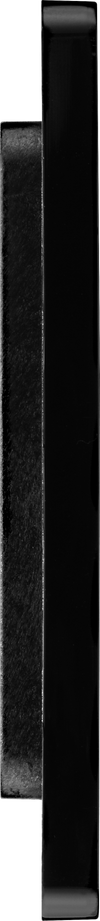 BG Evolve PCDMB95B Double Blank Plate - Matt Black (Black)