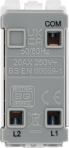 RBS12KY Back- The Grid modular range from British General allows you to build your own module configuration with a variety of combinations and finishes.