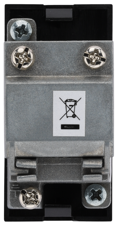BG EMSATB Black 1 Module Euro Module Screened Female Sate...– The ...