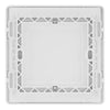 BG Evolve Brushed Steel Single Blank Plate PCDBS94W with 35mm Steel Back Box