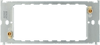 RFR34 Back - The Grid modular range from British General allows you to build your own module configuration with a variety of combinations and finishes. This universal frame is suitable for installation of all screwed plate versions that fit 6 or 8 Grid modules including Metal Clad, Nexus Metal and Brass Grid front plates.