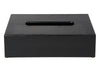 Corby Buxton Rectangle Tissue Box Cover in Black BUSA Bamboo