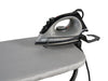 Corby Berkshire Ironing Centre in Light Grey with Sherwood 1200W Steam Iron - UK Plug