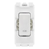 BG RRHBW White 20A DP Appliance Grid Switch Labelled Hob