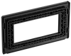 PCDMGEMR4B Back - The Euro Module range from British General combines plates and interchangeable modules so you can configure your own bespoke switches and sockets.