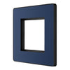 BG Evolve Matt Blue 45W USB Wall Socket Euro Module USB-A & C - Black Insert