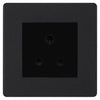 BG Evolve Matt Black 5A Unswitched Socket PCDMB5AUSSB