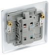 NPC31 Back - This 20A double pole switch with indicator from British General has been designconnection ed for the of refrigerators water heaters, central heating boilers and many other fixed appliances.