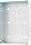 BG HGS912 Nexus Grid 9 and 12 Gang Triple Flush Mount Box