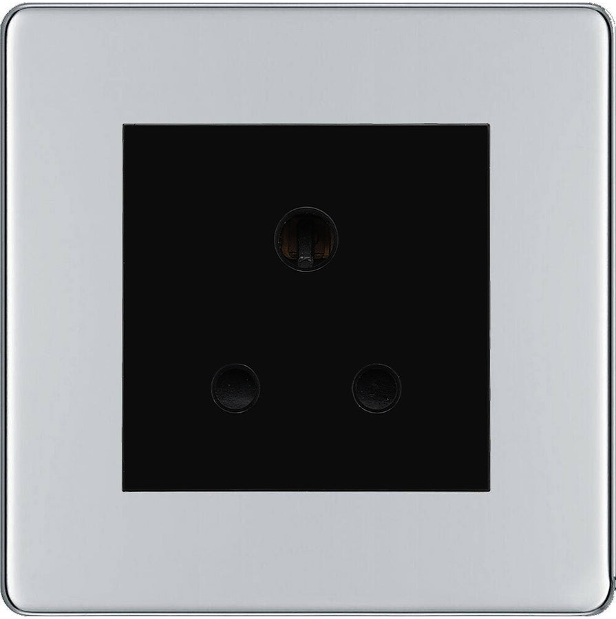 BG Nexus Screwless Polished Chrome 5A Unswitched Socket FPC29MB