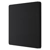 BG Evolve Matt Black Single Blank Plate PCDMB94B with 35mm Steel Back Box