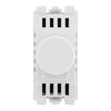 BG Evolve Pearlescent White 4 Gang Light Switch 2x Trailing Edge LED Dimmer 2x 2 Way Custom Switch