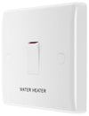 BG 832WH Moulded Round Edge | 20A DP Switch Flex Outlet 'Water Heater' Switch