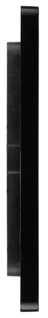 BG Evolve PCDBC94B Single Blank Plate - Black Chrome (Black)