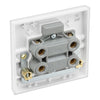 BG 974 Moulded Square Edge | White | 1 Gang 45A 2 Pole Neon Cooker Switch