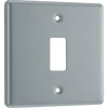 BG RMC1 Nexus Grid Metal Clad | 1 Module Front Plate