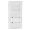 BG Nexus White EMRJ45C5EW CAT5E RJ45 Outlet Euro Module IDC Data Socket Ethernet