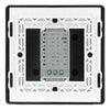 BG Evolve Matt Black Single Master Touch Dimmer Switch PCDMBTDM1B with 35mm Steel Back Box