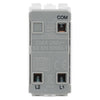 BG RPCDW12EL Evolve Grid White 20A 20AX 2 Way 1 Pole EMG LTG TEST Secret Key Switch Module
