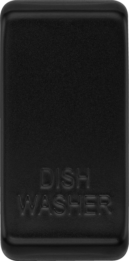 BG RRDWFB Nexus Grid Matt Black 'DISH WASHER' Grid Rocker