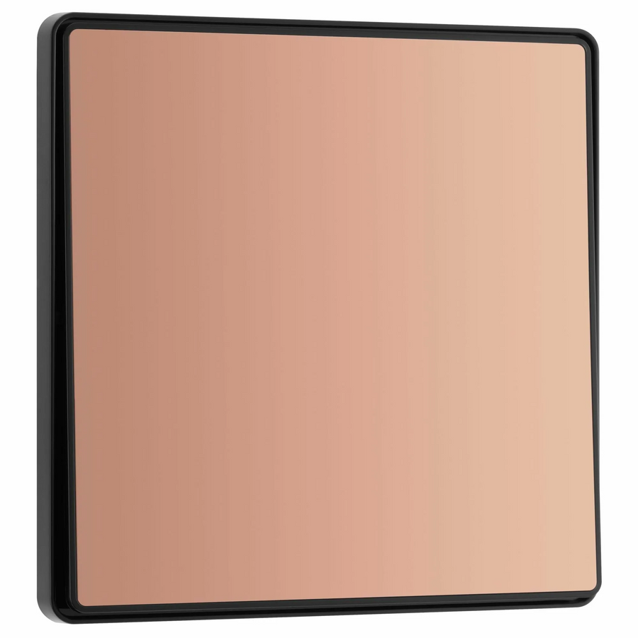 BG Evolve Polished Copper Intermediate 20A Edge to Edge Rocker Light Switch | PCDCP13EB